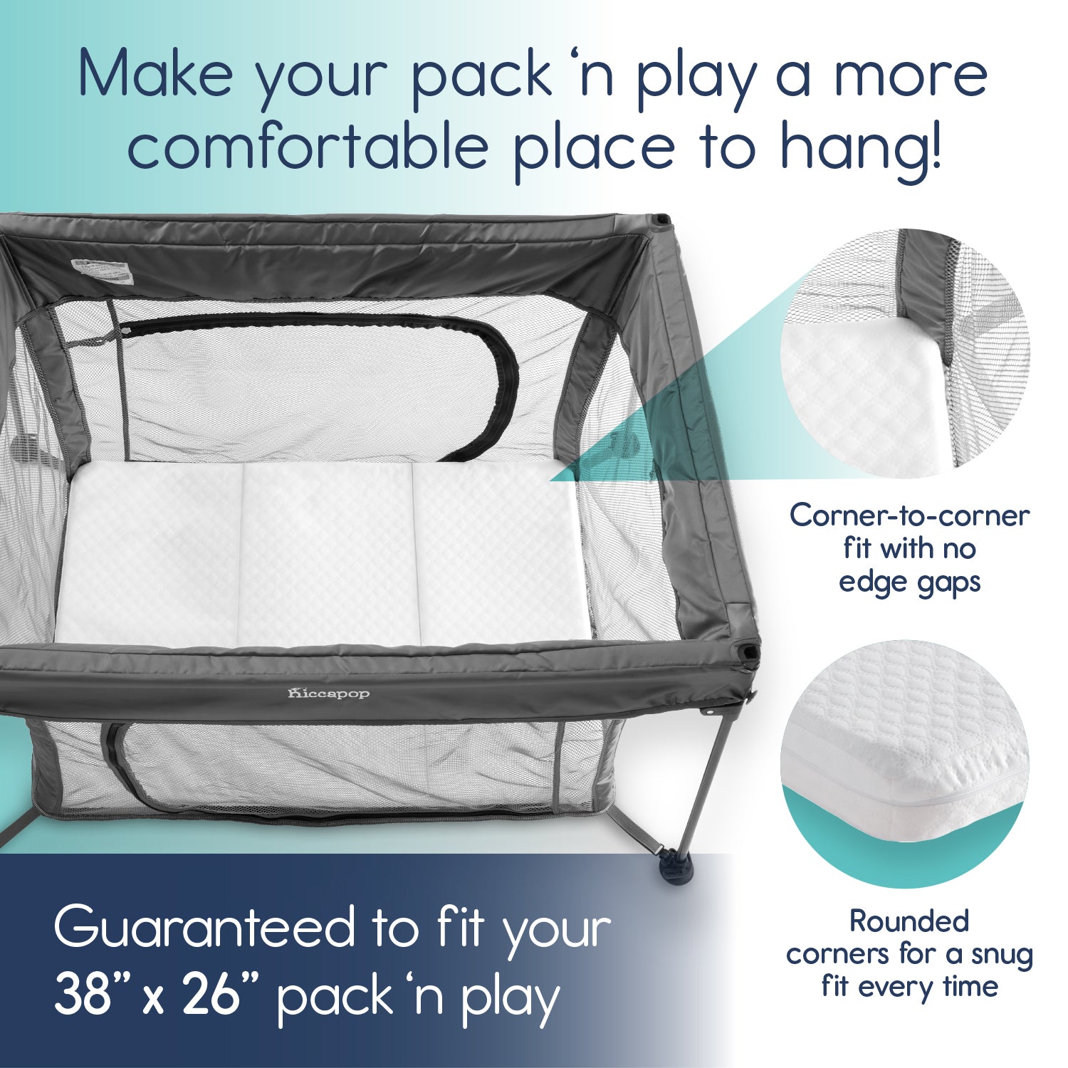 Comfortable pack n play best sale