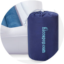 travel bed guard inflatable